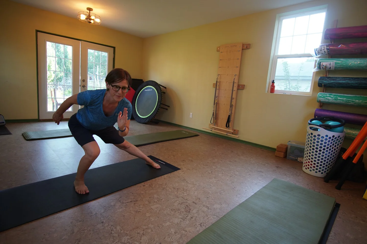 Barefoot Strong balance exercise